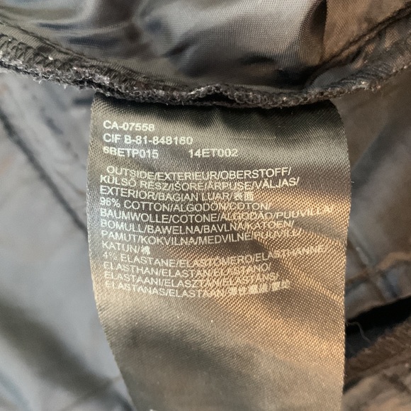 Mexx cropped black cotton pants. - Picture 6 of 7